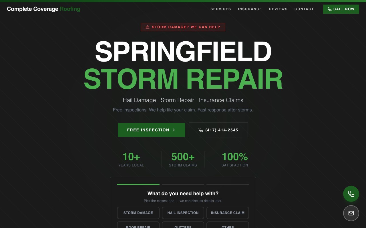 Complete Coverage Roofing