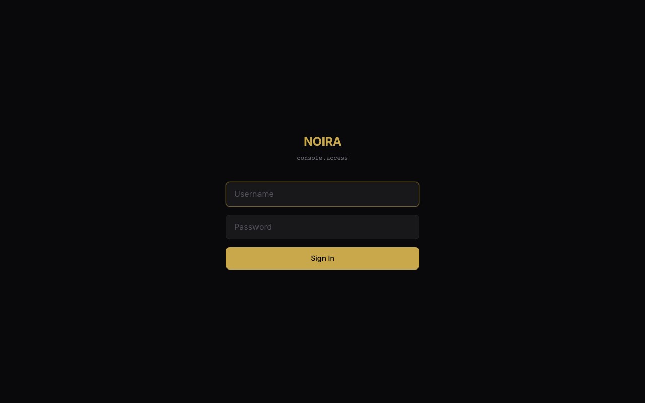 Noira Console