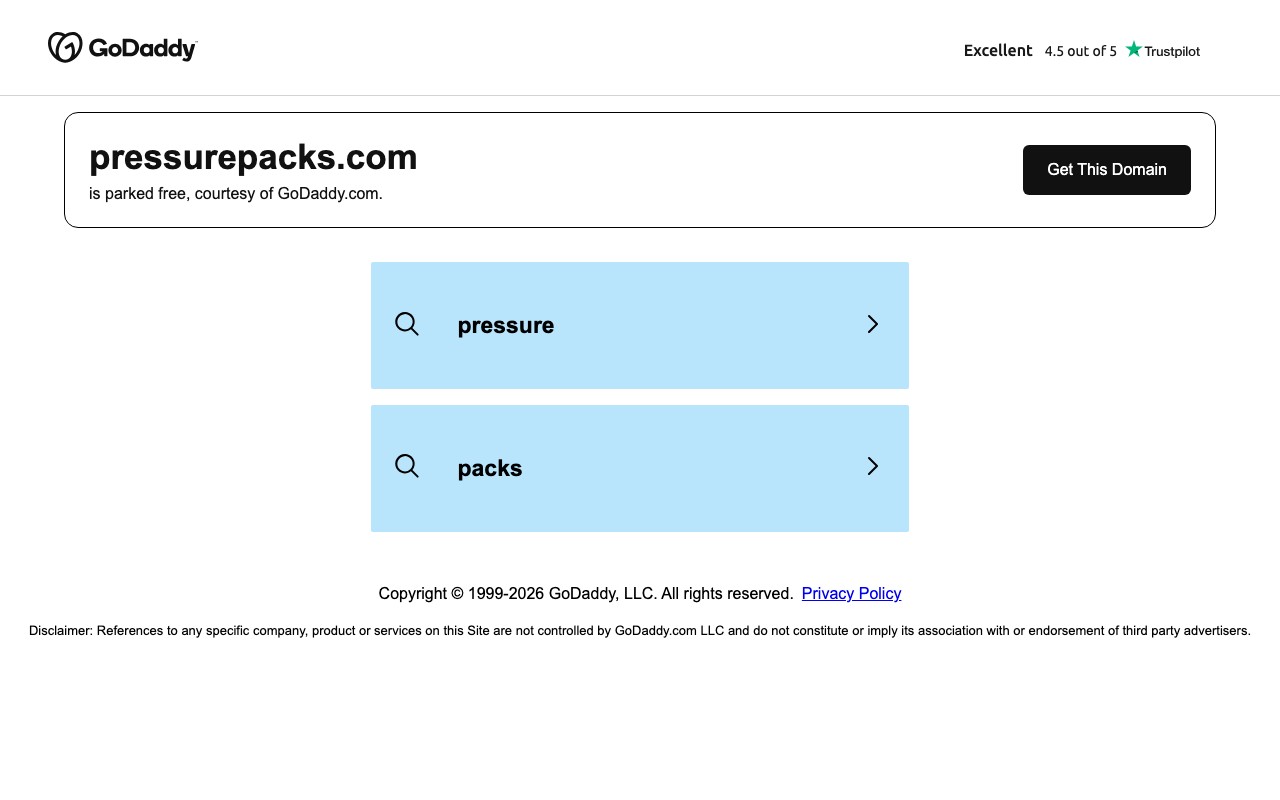 Pressure Packs